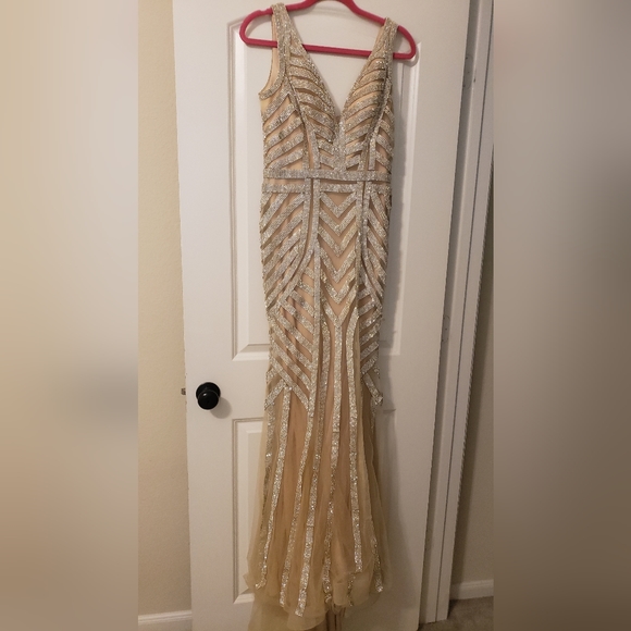 Evening dress prom dress beaded - Picture 1 of 3